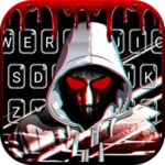 bloody mask devil keyboard bac android application logo